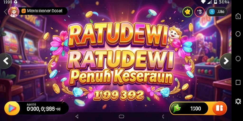 Tampilan gameplay menawan dari RATUDEWI yang menggoda.