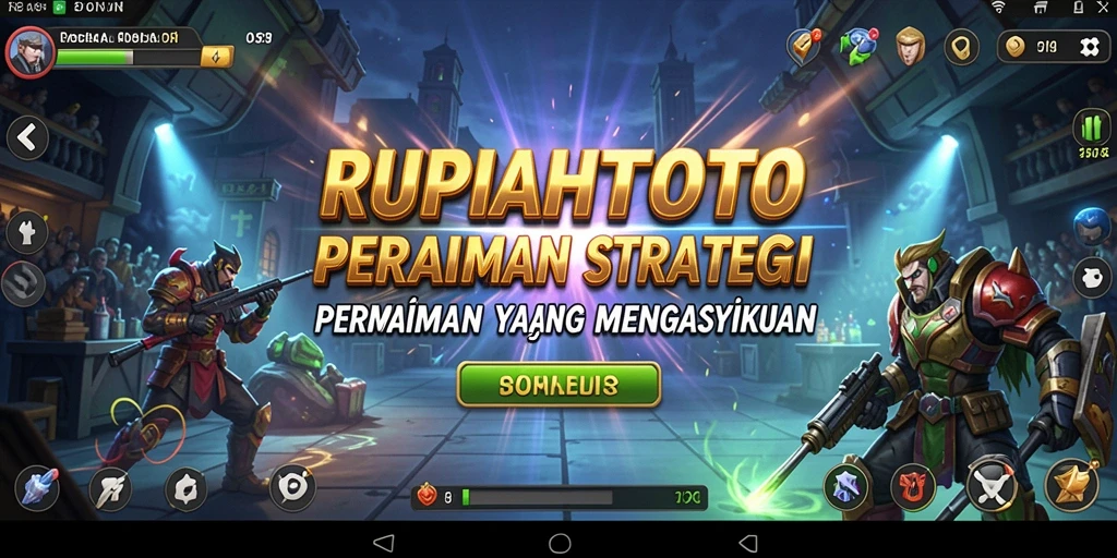 Tampilan gameplay menarik dari RUPIAHTOTO yang menunjukkan strategi dan interaksi pemain.