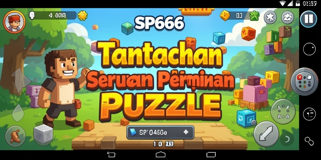 Tampilan seru gameplay puzzle SP666 yang penuh tantangan.